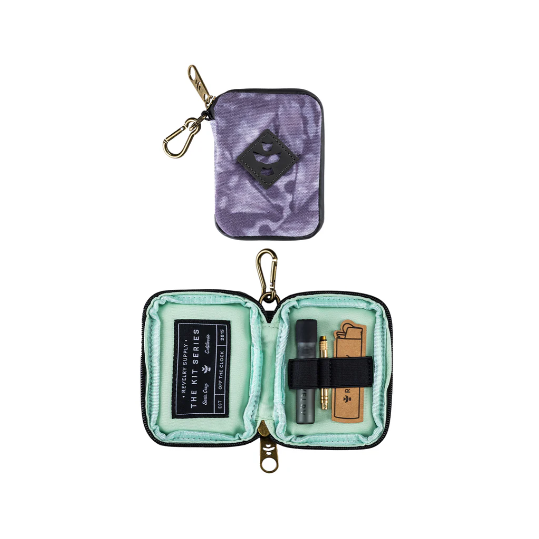 Chillum Kit | Smell Proof Bag | Glass Chillum / Tie Dye